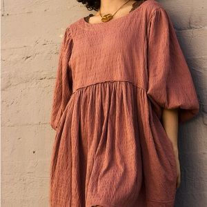 Large mini free people Get Obsessed Babydoll Dress- lightly used. No issues